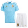 Conjunto (Camiseta+Pantalón Corto) Bélgica Segunda Equipación Euro 2024 - Niño